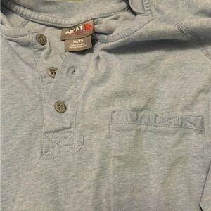 Ariat Blue FR Henley Shirt
